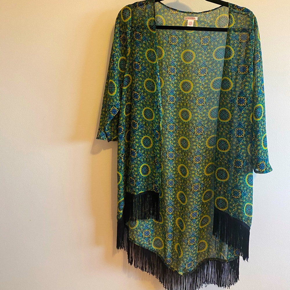 Semi sheer cover up